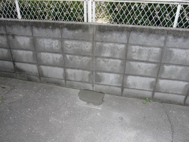 播磨町のモルタル補修後